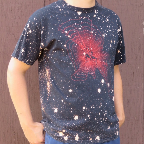 Marvel Ant Man Custom Bleach Tee sz L - Picture 2 of 4